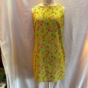Floral Sleeveless Dress Multi-colored California Concepts Size 7